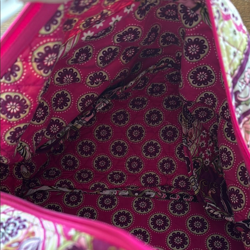 Vera Bradley Berry Paisley (retired) Grand Traveler Bag with Shoulder Strap - Picture 5 of 5
